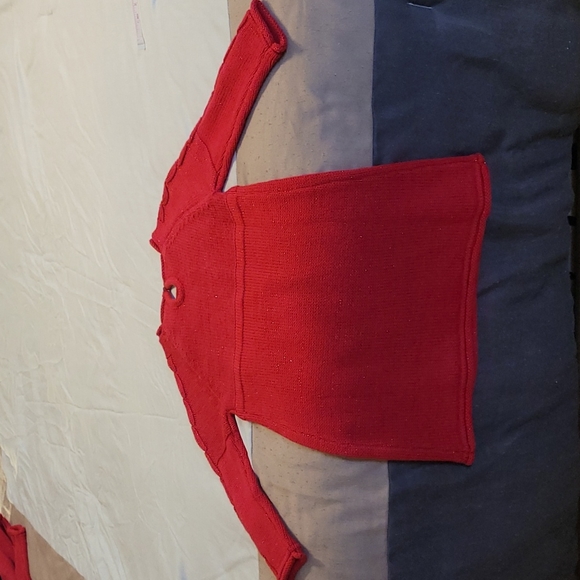 Girls Brand New Red Knit Sweater Dress. 3T  (Various sizes) - Picture 5 of 10
